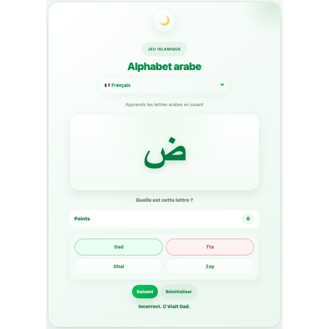 Alfabeto árabe para aprender las letras y su pronunciación
