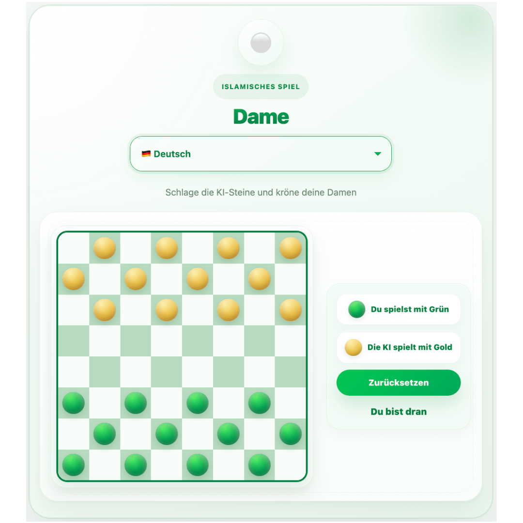Juego de damas online en WALIDA